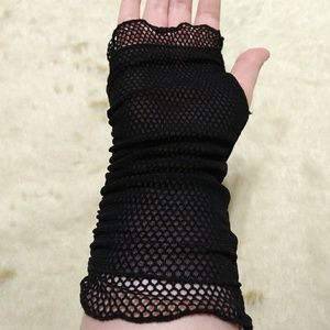 Accessories - Final Clearance! Fingerless Gloves with Fishnet Accessories - Final Clearance! Fingerless Gloves with Fishnet